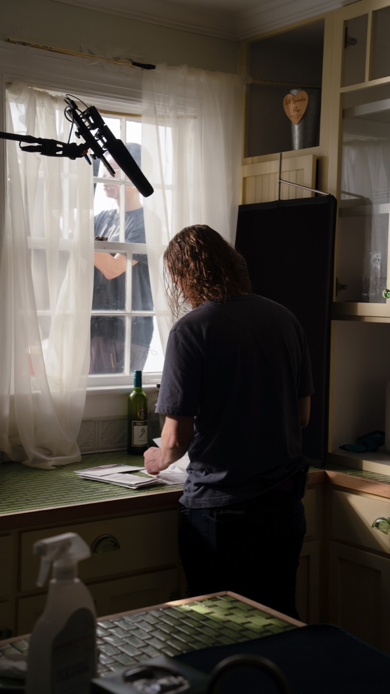 Drowning vertical behind the scenes